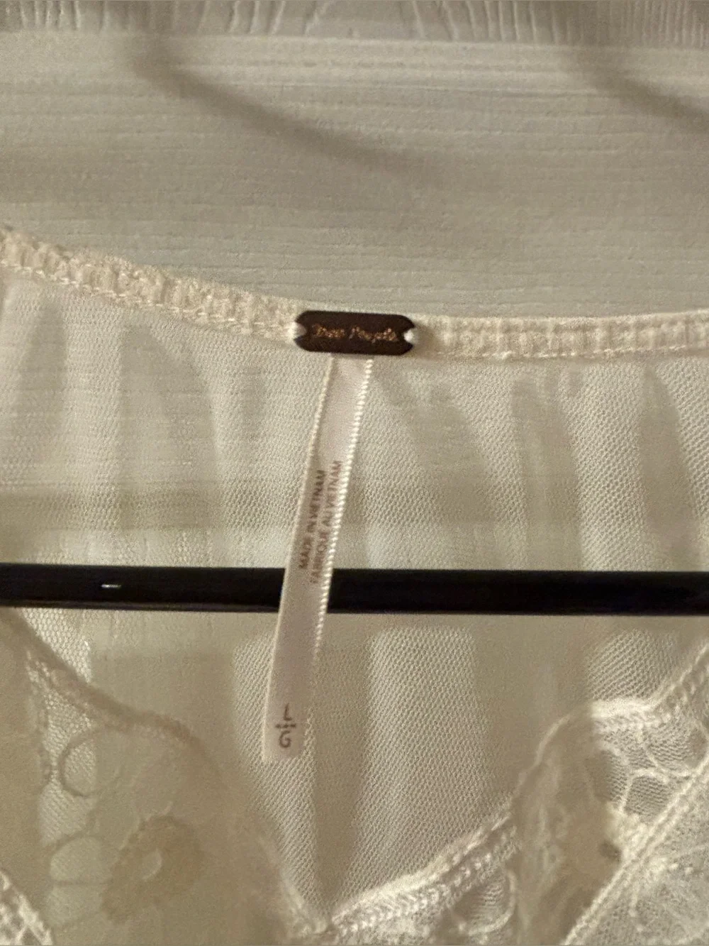 Free People billowy cream